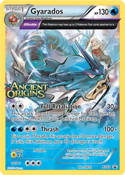 XY Black Star Promos Gyarados [prerelease-staff] Pokémon card